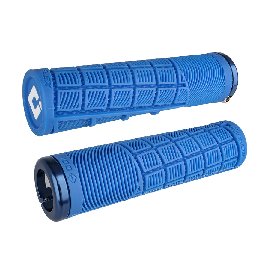ODI REFLEX XL Lock-on-grepp 135 mm Blå