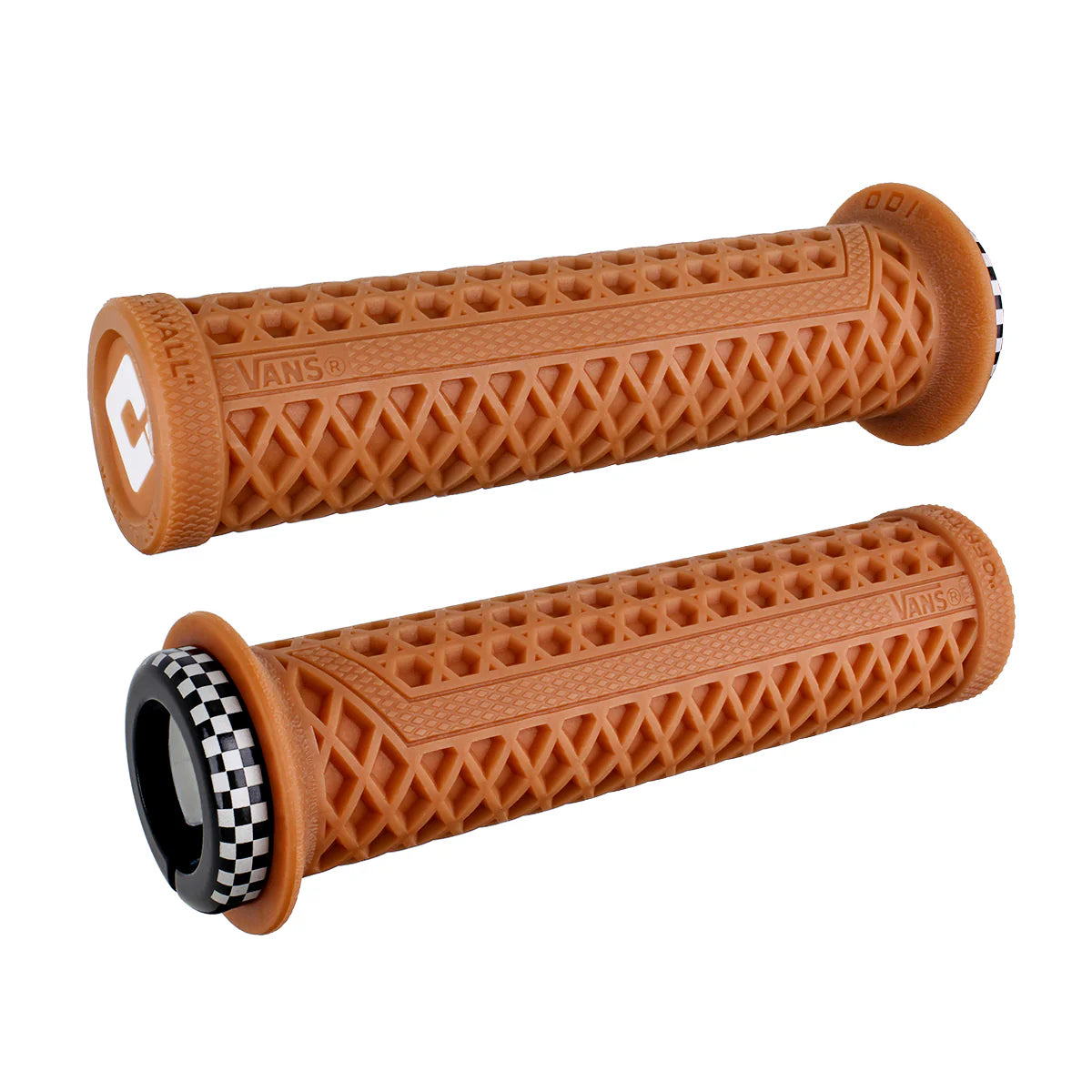 Handtag ODI VANS V2.1 Lock-On 135 mm Brun