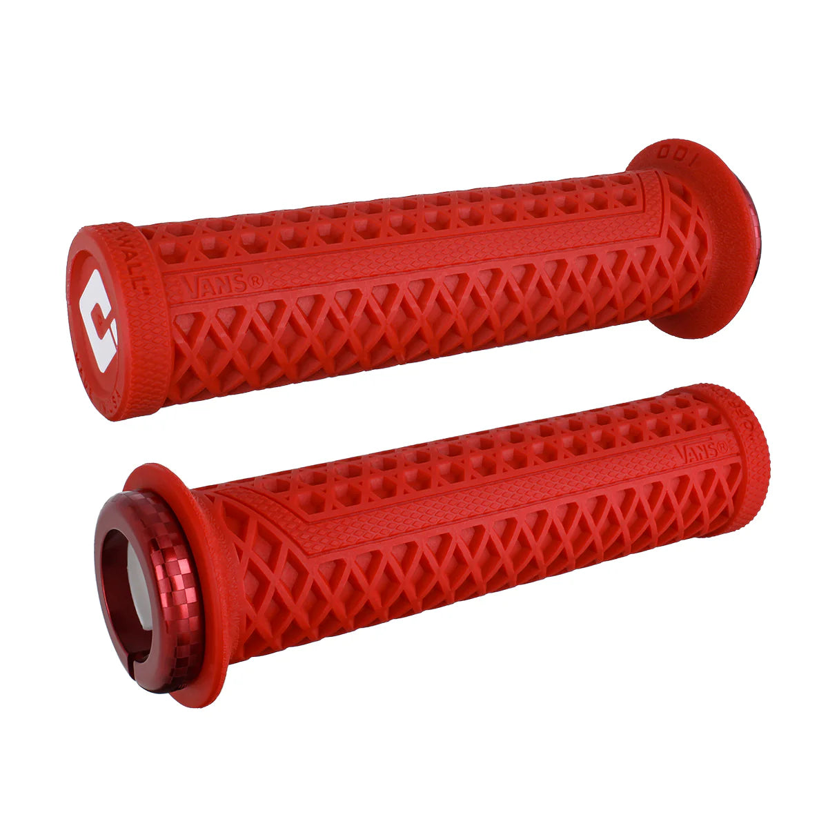 ODI VANS V2.1 Lock-On-grepp 135 mm Röd