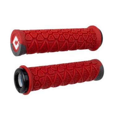 ODI VANQUISH Lock-On-grepp 135 mm Röd