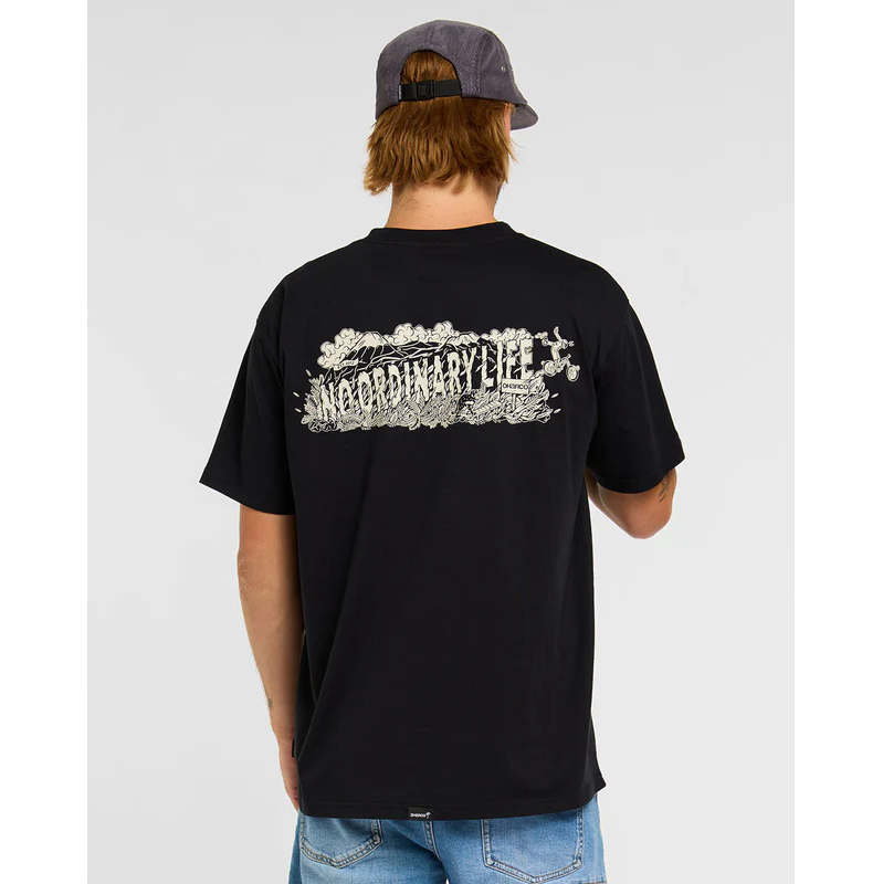 T-Shirt DHARCO COTTON KENTARO Short Sleeve Black
