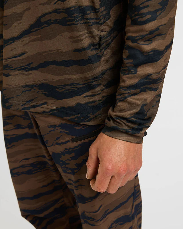 DHARCO GRAVITY RECON Långärmad Jersey Svart/Brun