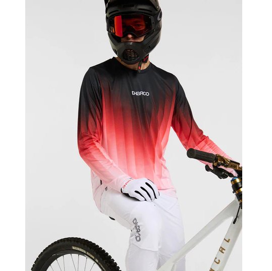 DHARCO RACE PRISM Långärmad tröja Röd