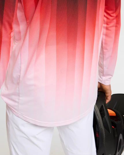 DHARCO RACE PRISM Långärmad tröja Röd