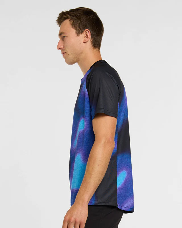 DHARCO VORTEX Short Sleeve Jersey Black/Purple