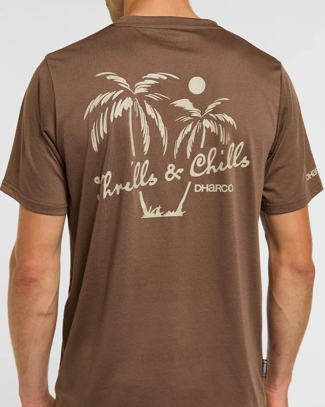 DAHRCO TECH HUSK T-Shirt Kortärmad Brun
