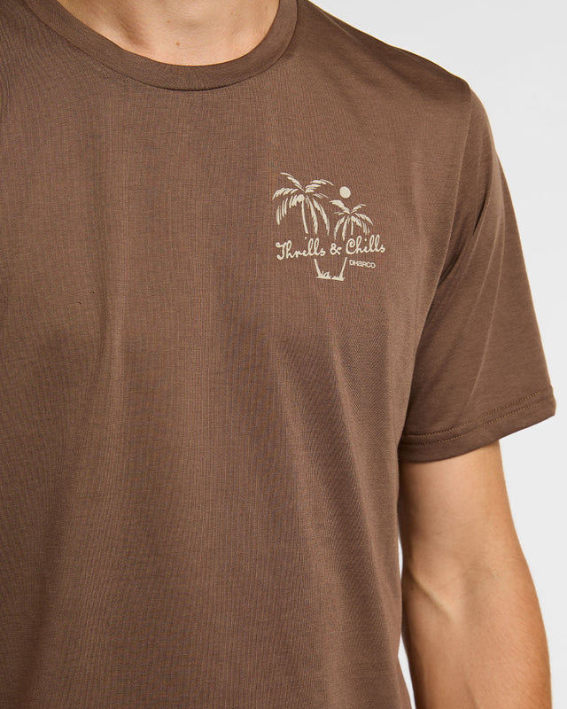 DAHRCO TECH HUSK T-Shirt Kortärmad Brun
