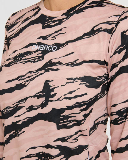 DHARCO GRAVITY AMBUSH Långärmad Jersey Brun/Svart, Dam