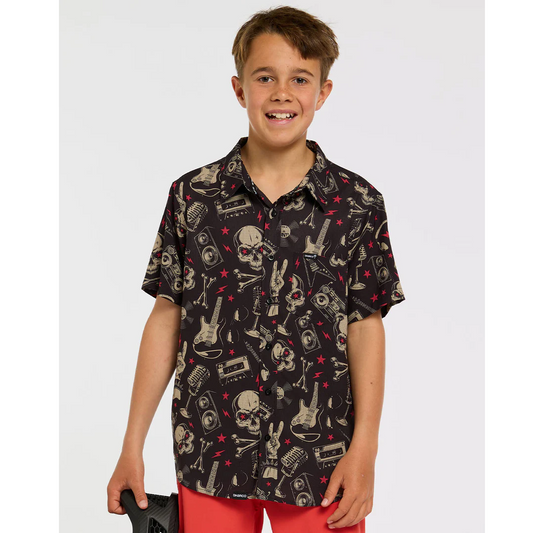 Teknisk tröja DHARCO TECH PARTY ROCKNROLLA Junior Svart