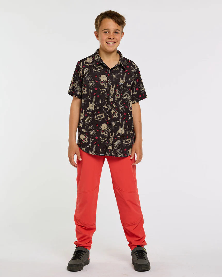 Teknisk tröja DHARCO TECH PARTY ROCKNROLLA Junior Svart