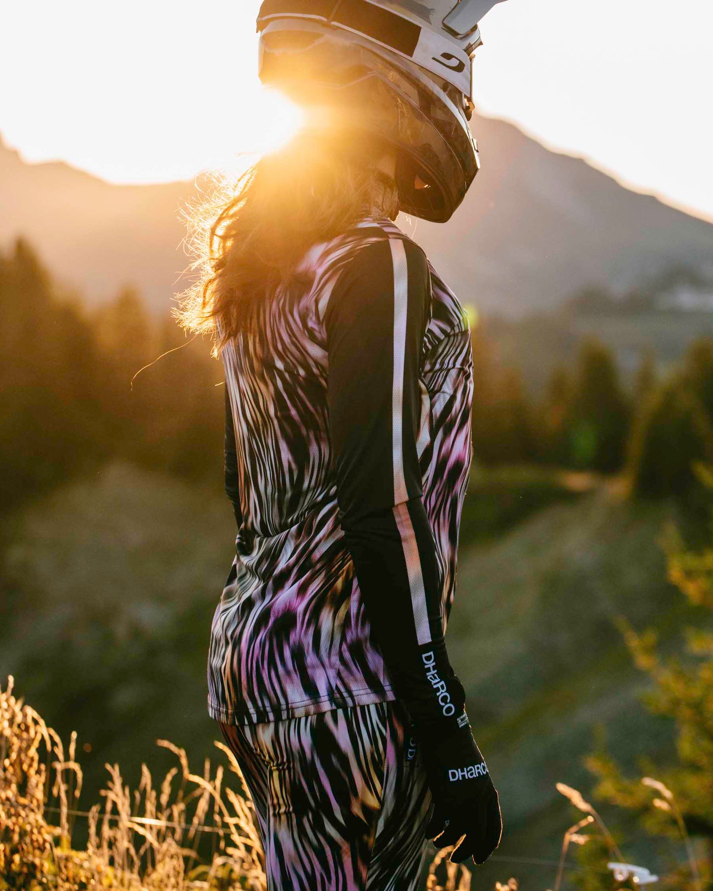 DHARCO RACE ACID SAFARI Långärmad Jersey Dam Multi