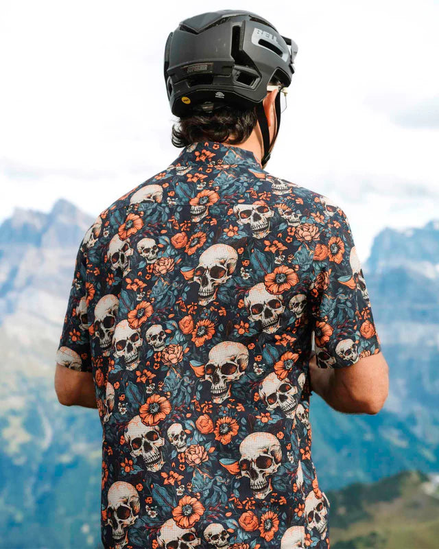 DHARCO TECH SKULLDUGGERY Kortärmad skjorta Blå