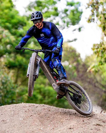 DHARCO RACE VORTEX Långärmad Jersey Svart/Lila