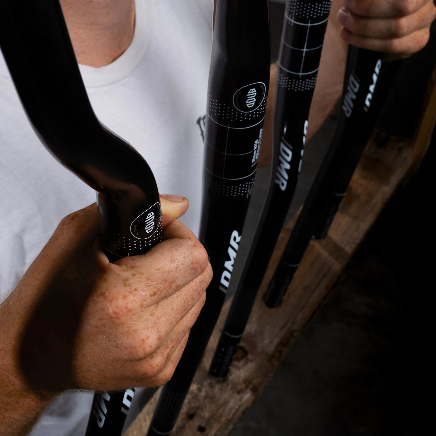 DMR 800 VIBROCORE Rise 65mm 780mm Svart styre