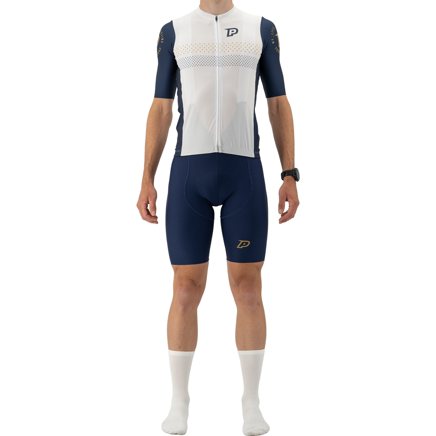 PROBIKESHOP Marinblå byxlinning