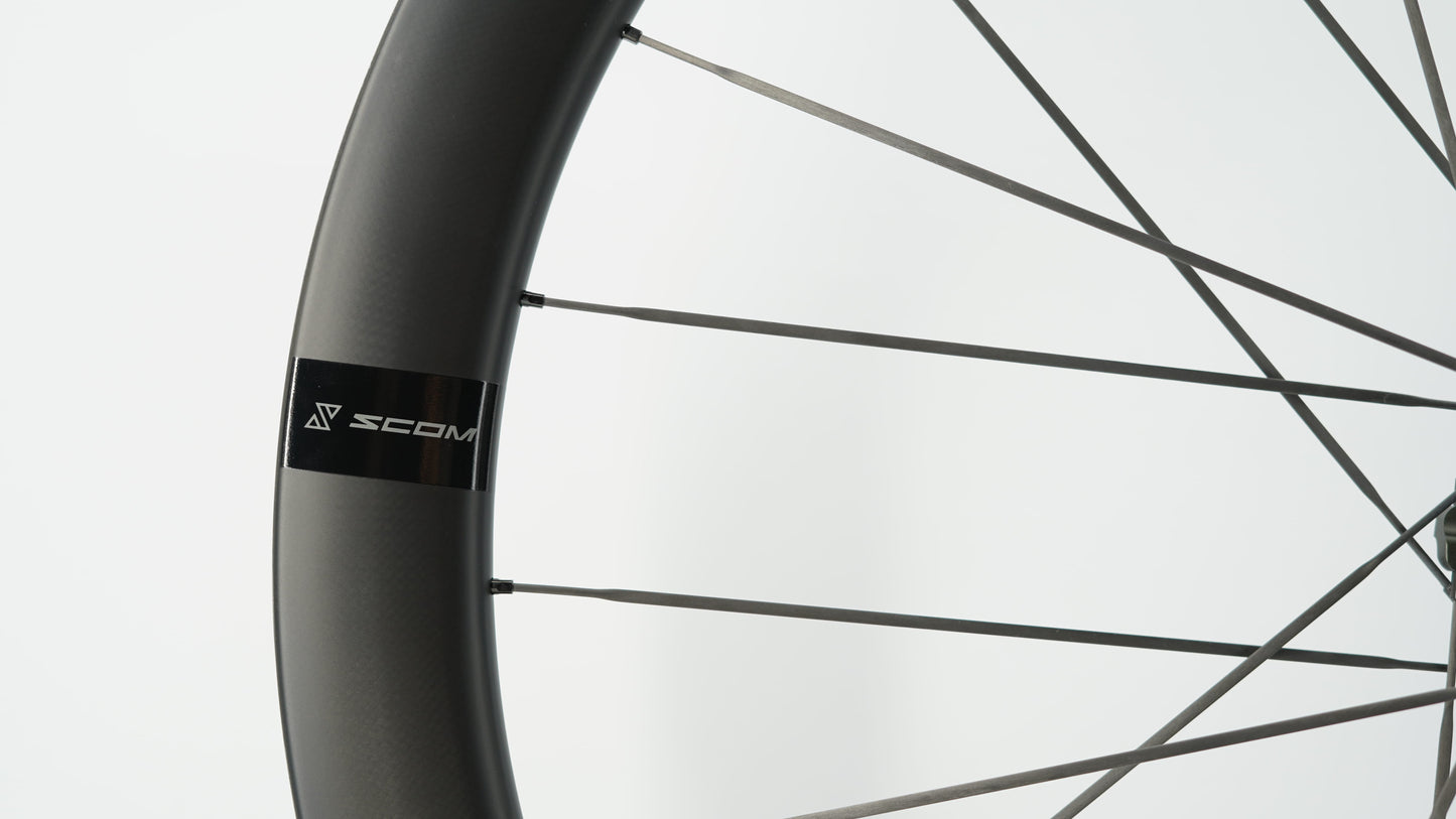 Par SCOM ULTRA 50 Tubeless Ready-hjul (centerlås)