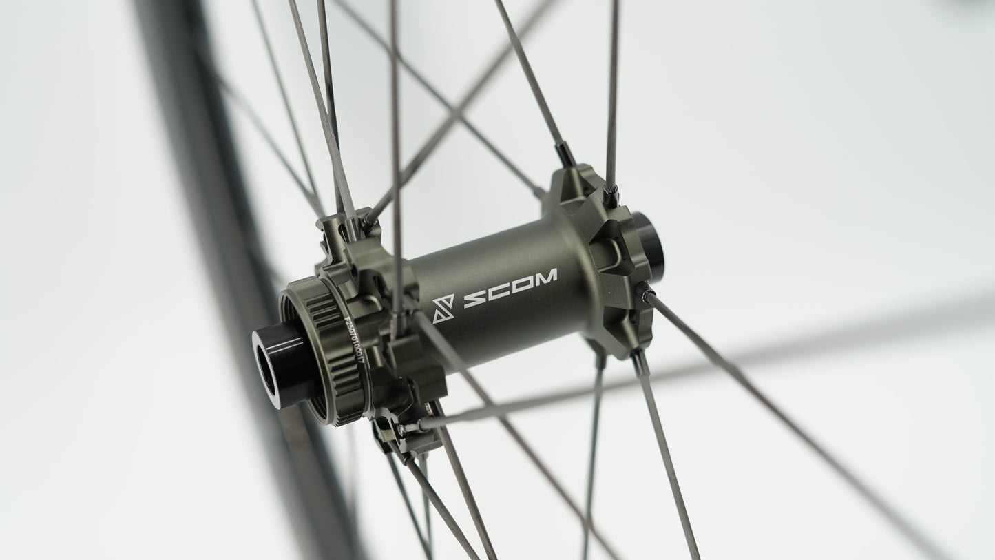 Par SCOM ULTRA 50 Tubeless Ready-hjul (centerlås)