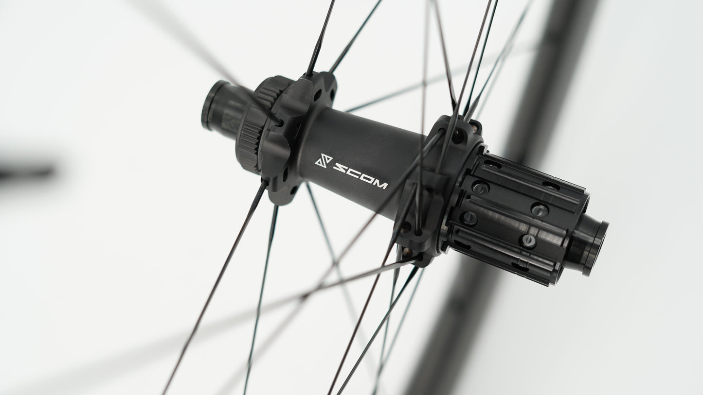 Par SCOM EVO Tubeless Ready-hjul (Center Lock)