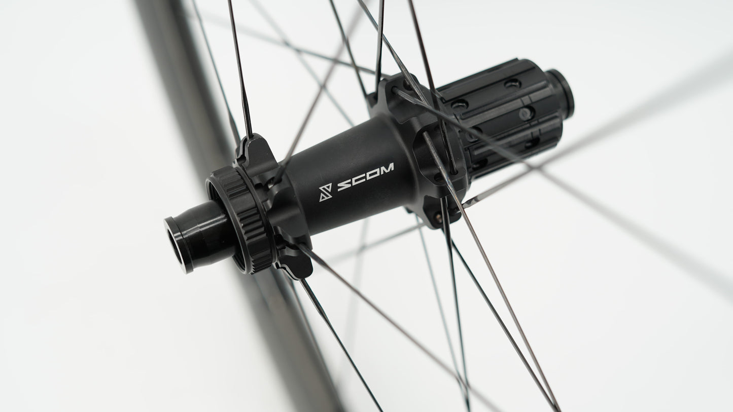 Par SCOM EVO Tubeless Ready-hjul (Center Lock)