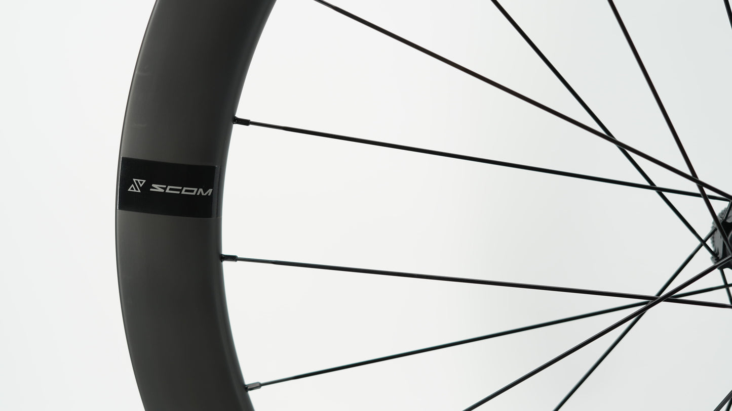 Par SCOM CORSA 50 Tubeless Ready-hjul (centerlås)