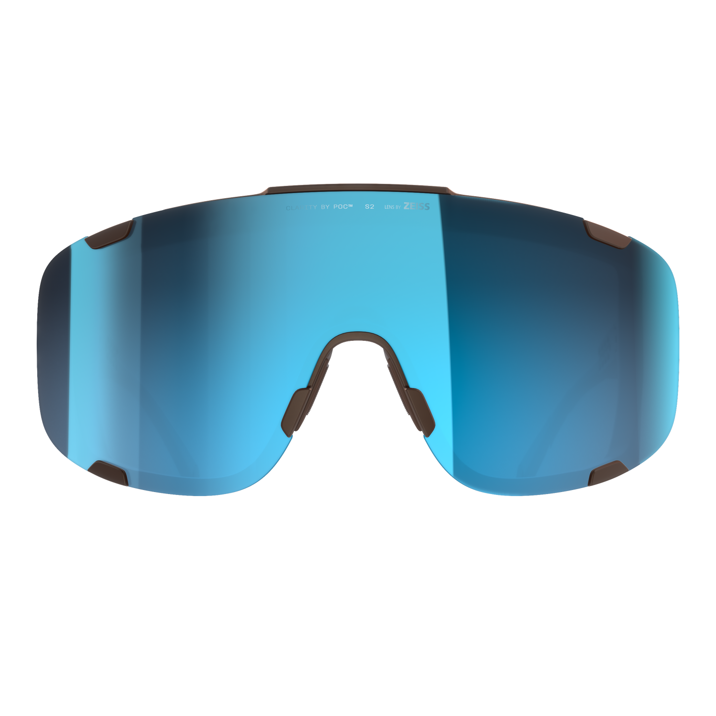 POC DEVOUR + Bronze Glasögon Clarity Universal Sunny Turquoise Linser