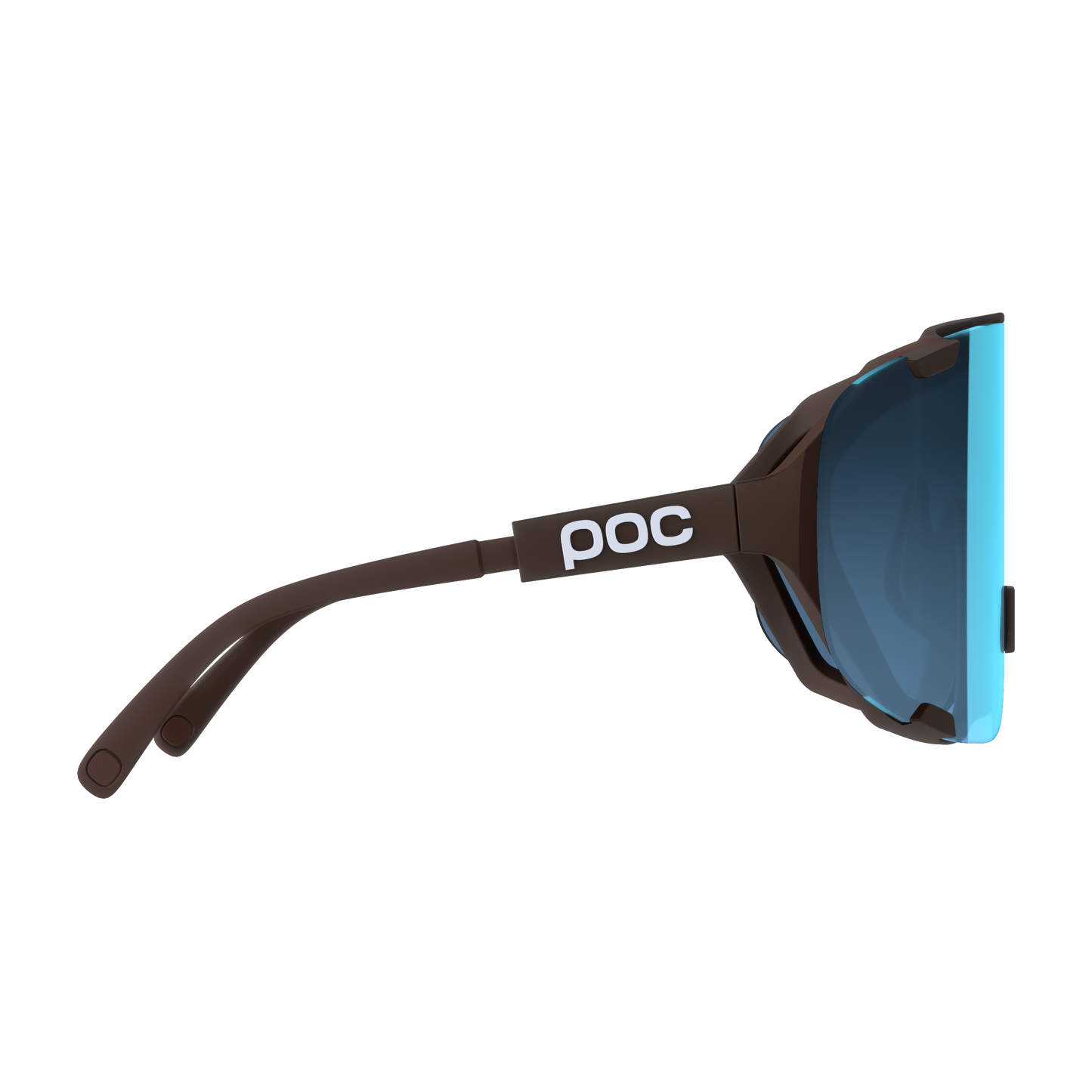 POC DEVOUR + Bronze Glasögon Clarity Universal Sunny Turquoise Linser