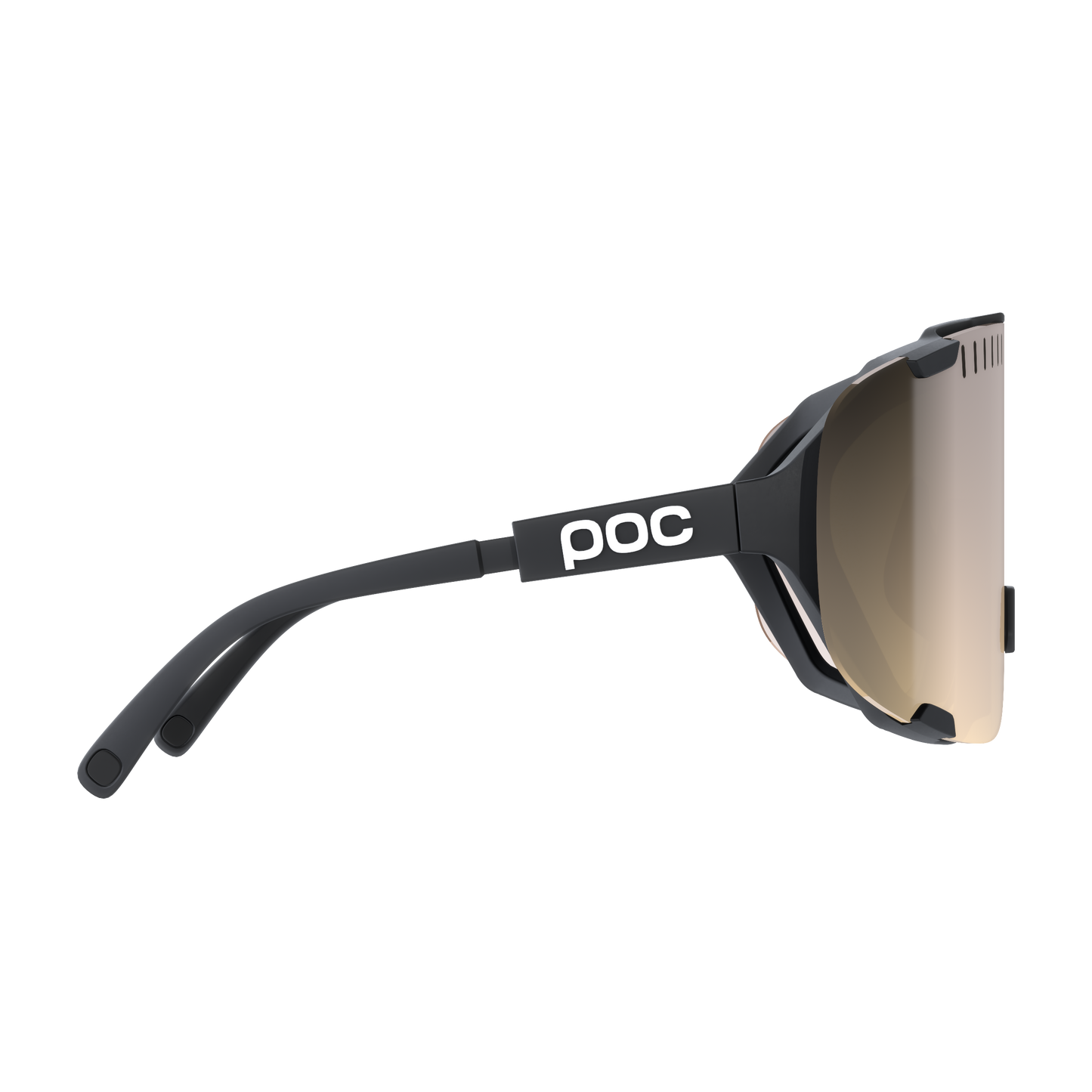 POC DEVOUR WF + Skyddsglasögon Svart/Clarity Trail/Partly Sunny Silver
