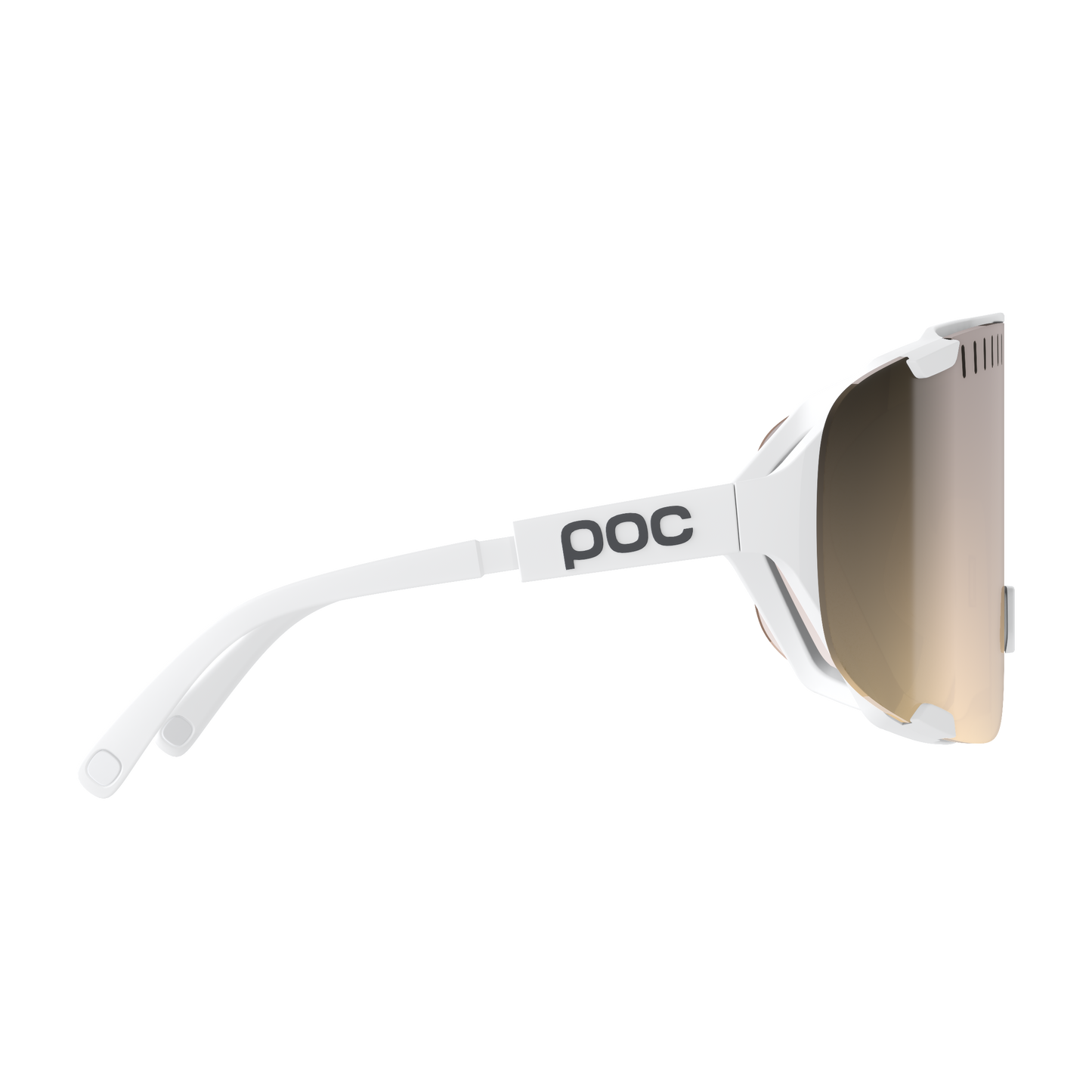 POC DEVOUR WF + Glasses White/Clarity Trail /Partly Sunny Silver