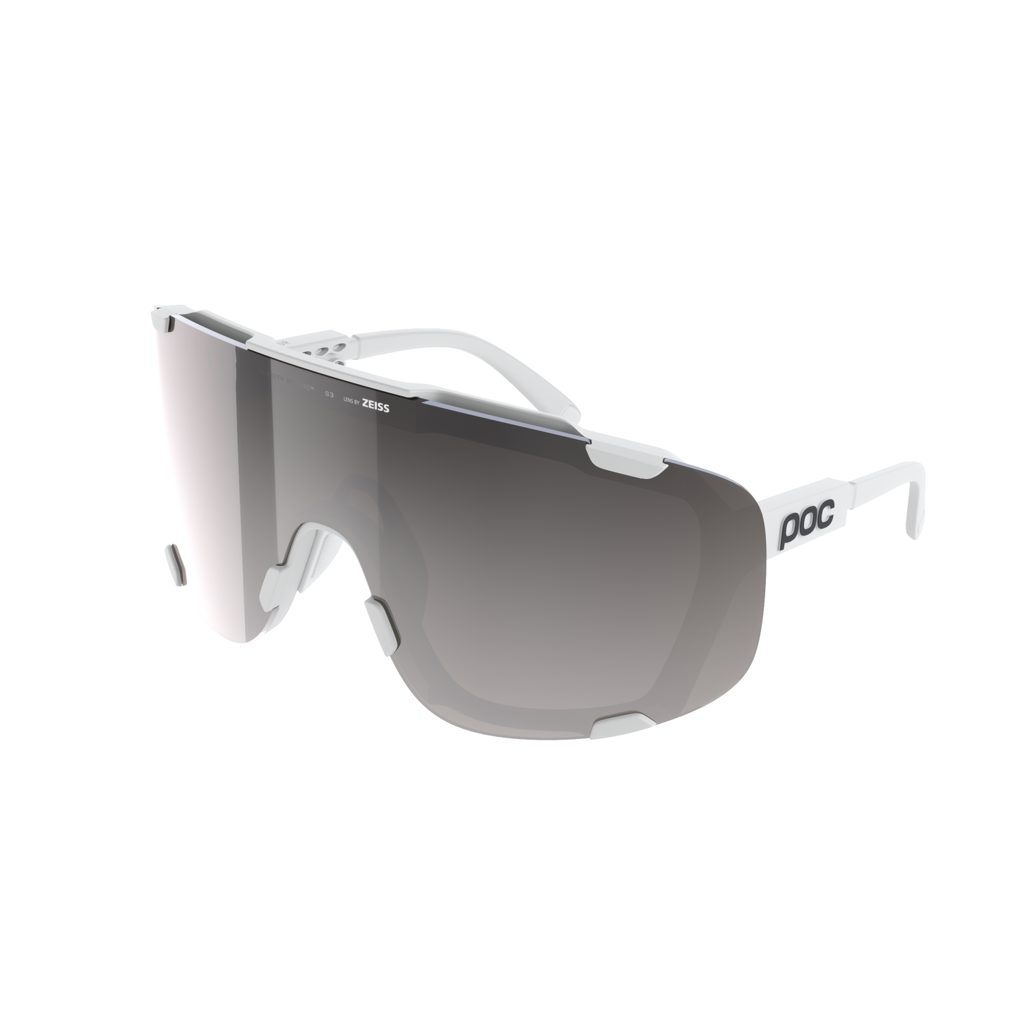 POC DEVOUR WF + Goggles Vit/Clarity Road/Sunny Silver