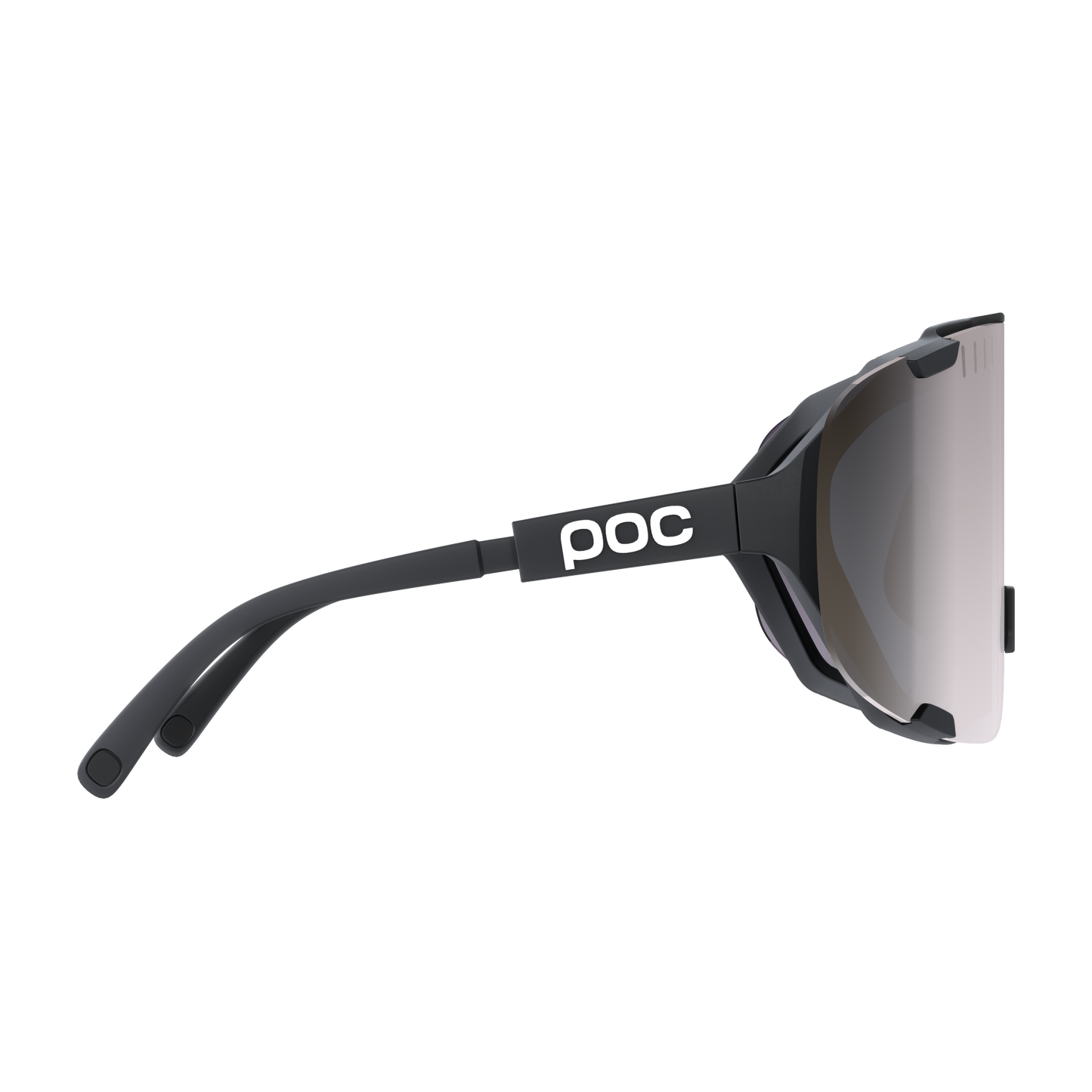 POC DEVOUR WF + Goggles Black/Clarity Road/Sunny Silver