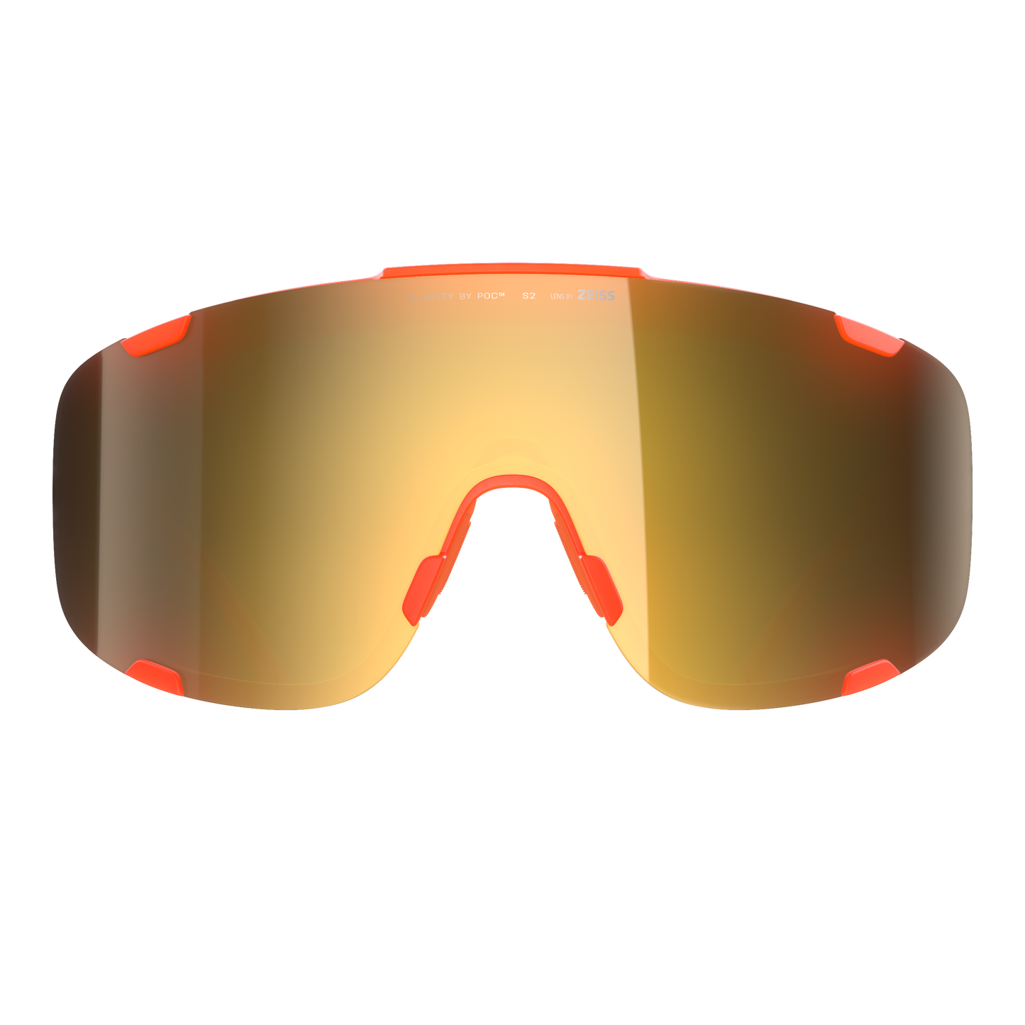 POC DEVOUR WF + Translucent Fluorescent Orange/Clarity Road/Partly Sunny Gold Glasögon