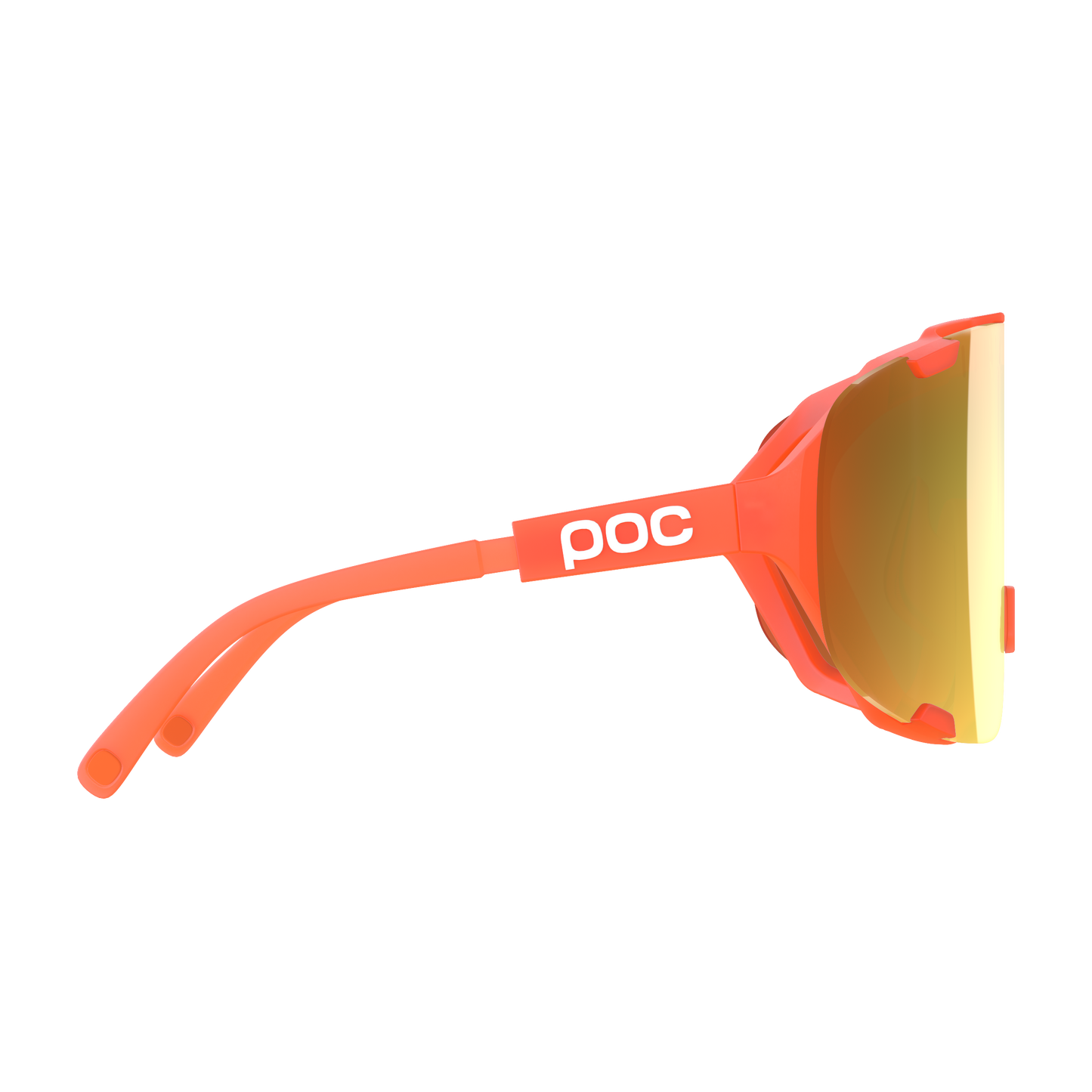 POC DEVOUR WF + Translucent Fluorescent Orange/Clarity Road/Partly Sunny Gold Glasögon