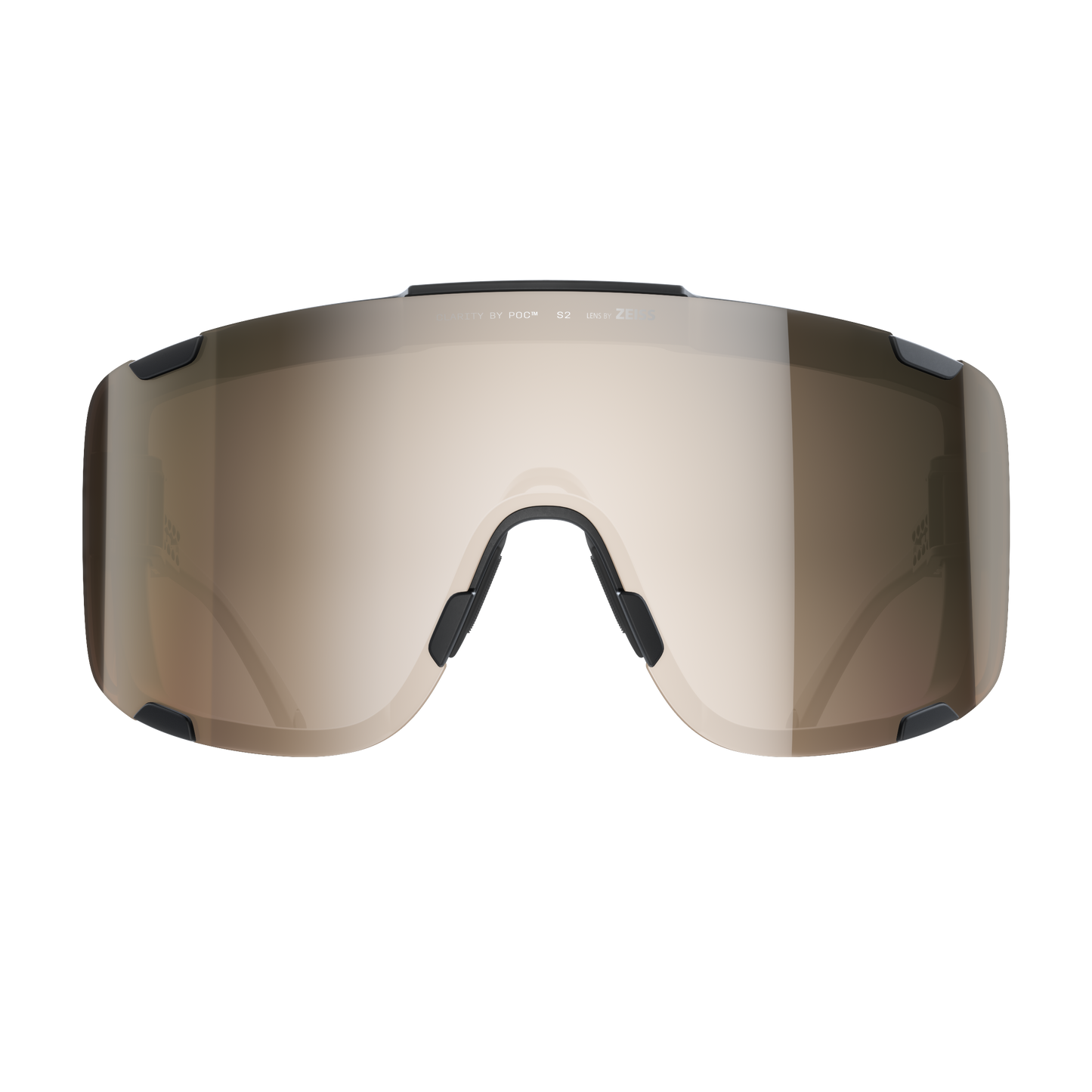 POC DEVOUR ULTRA + Glasses Black Clarity Trail Partly Sunny Silver Lens
