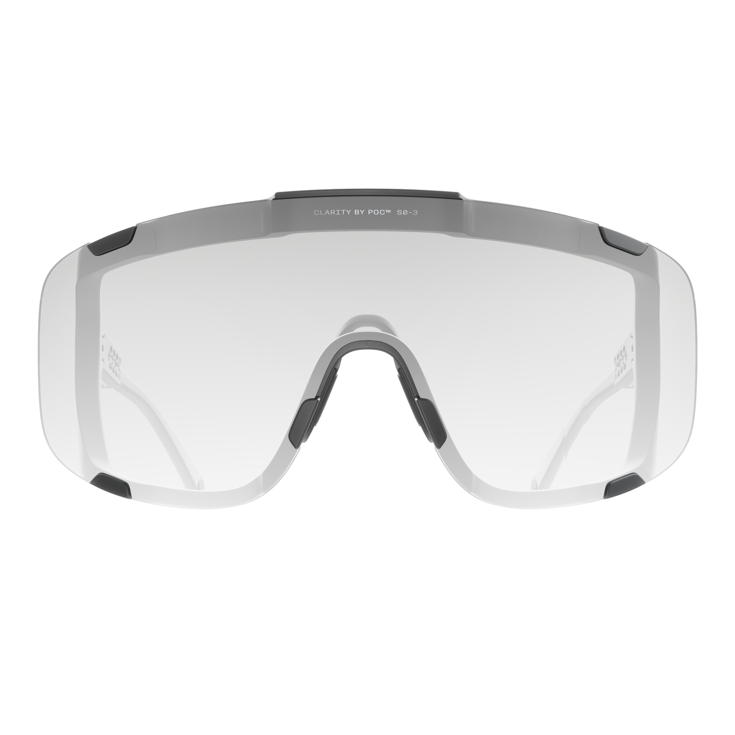 POC DEVOUR WF Photochromic Goggles Genomskinlig svart/Clarity Photochromic/bytbar grå
