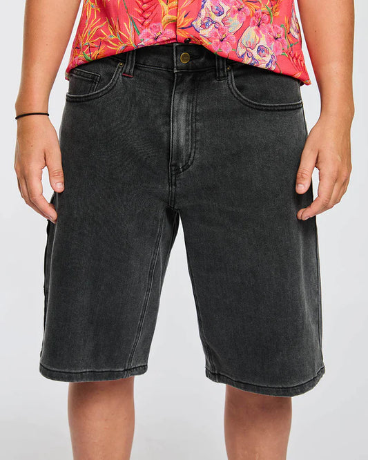 Shorts DHARCO JORT UNISEX COASTAL WASH Black