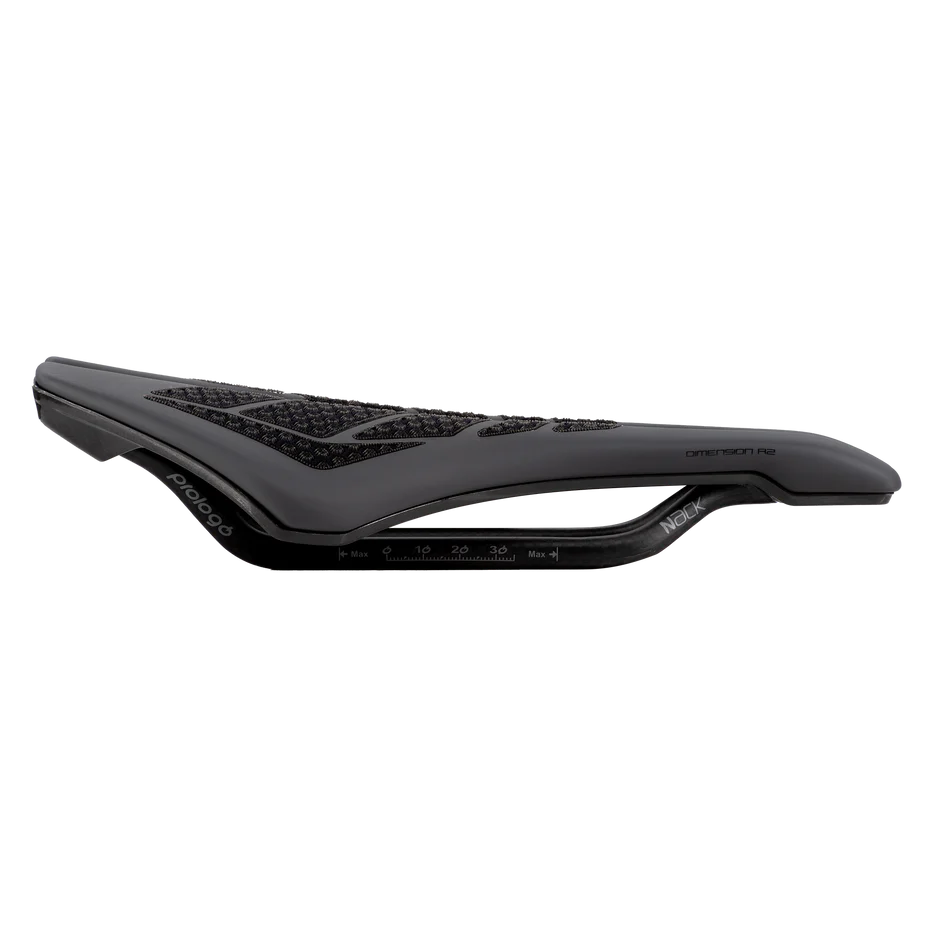 PROLOGO DIMENSION R2 CPC 143 mm sadel Nack skenor Svart