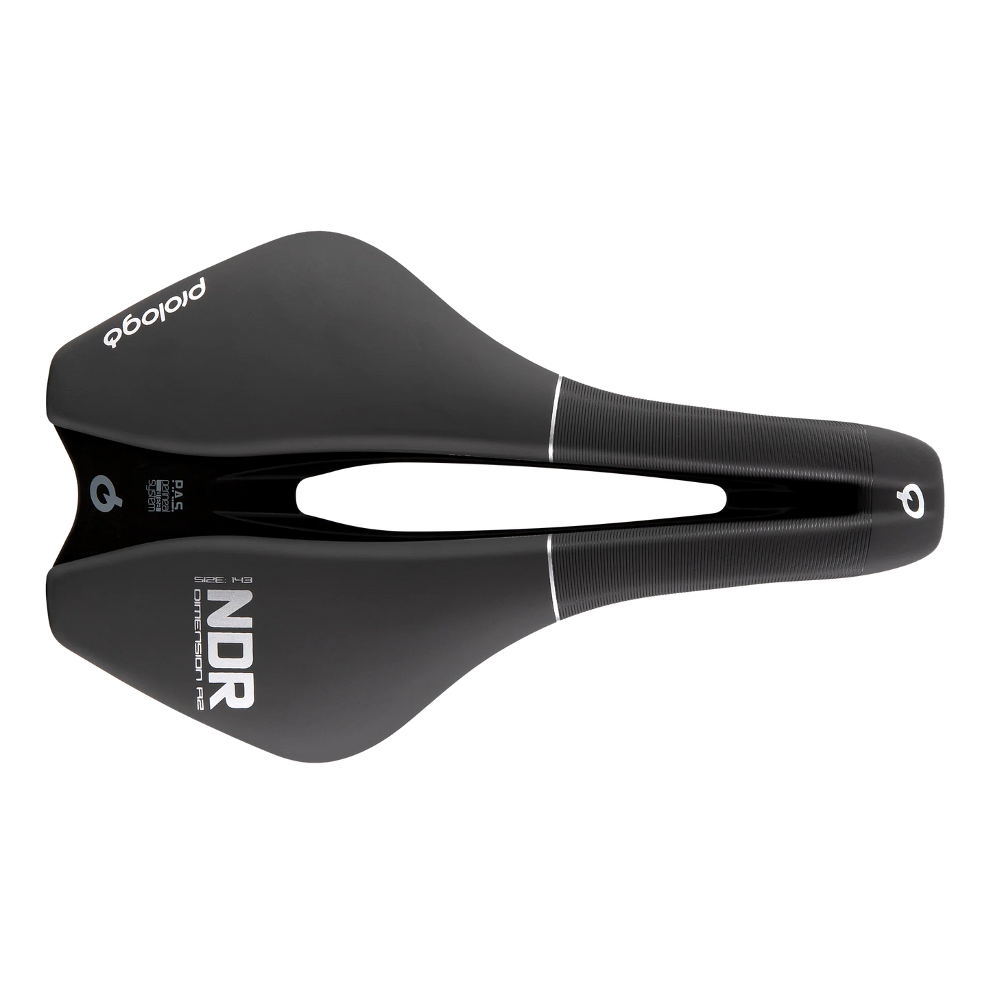 Saddle PROLOGO DIMENSION R2 NDR 143mm Rails Tirox Black