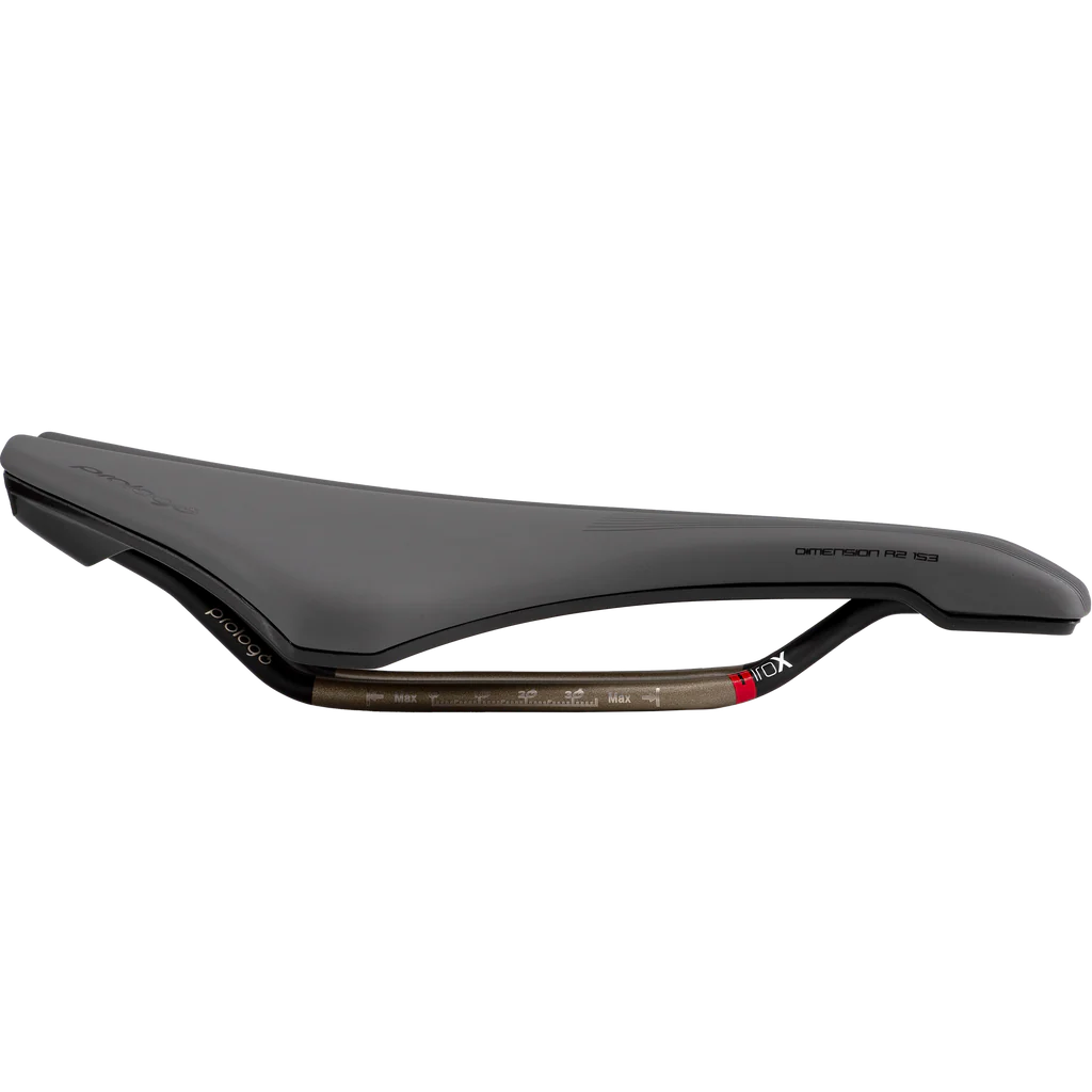 PROLOGO DIMENSION R2 153 mm sadel Tirox skenor Svart