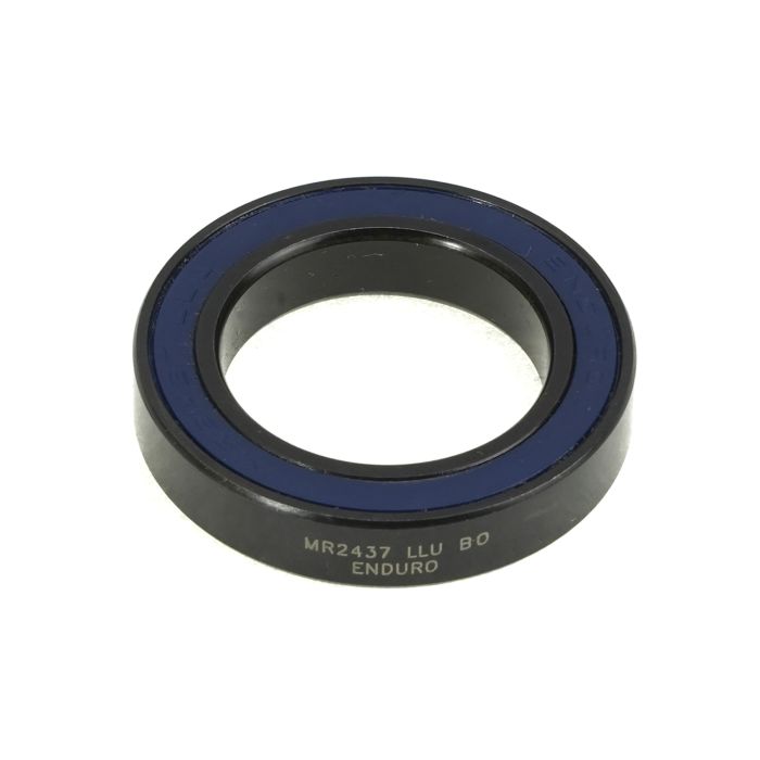 Lager för ENDURO BEARINGS MR 2437 LLU Black Oxide ABEC3 bottenfäste (24 x 37 x 7 mm)