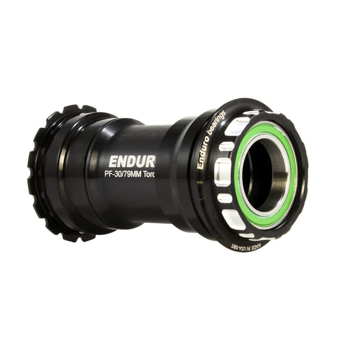 Bottom bracket ENDURO BEARINGS TorqTite BBright Axle 24mm Inox Black