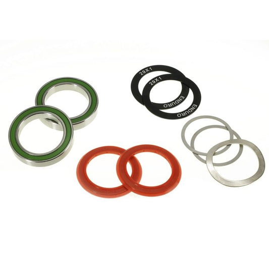 Sats Lager för ENDURO BEARINGS Bottenfäste Rostfritt stål Kontakt Oblique DUB (29 x 42 mm)