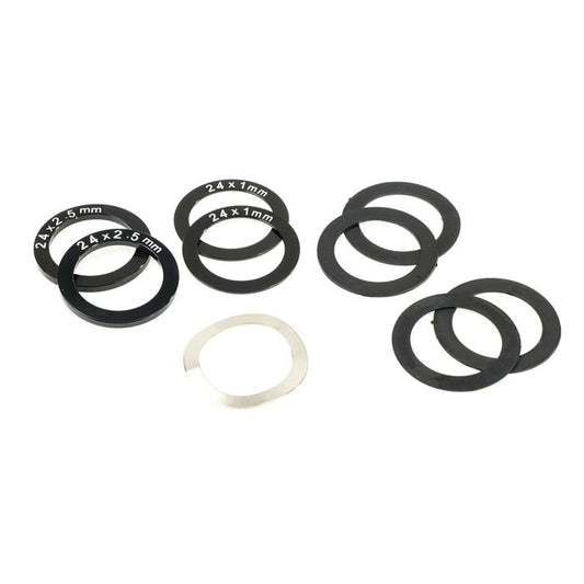 Spacersats för ENDURO BEARINGS bottenfäste - Utombordare - 24x37mm