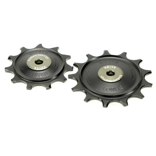 ENDURO BEARINGS remskivor för växellådsupphängning - XD-15 - Shimano GRX - 11s 1X - Svart