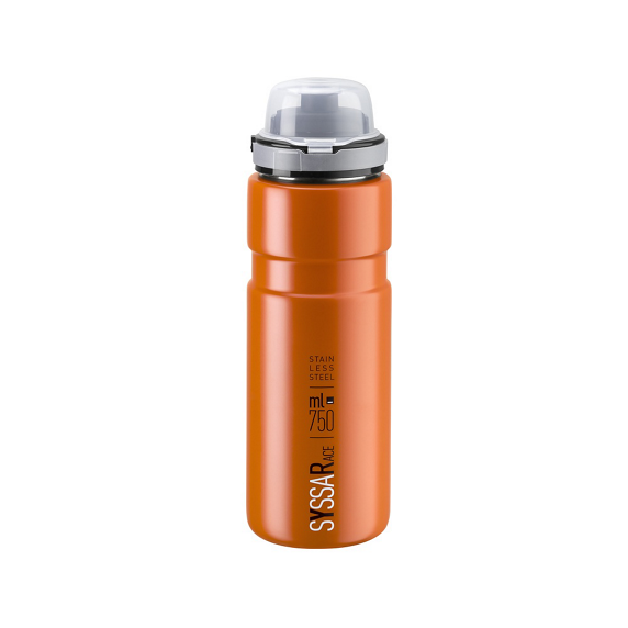 ELITE SYSSA RACE Orange Mate steel water bottle
