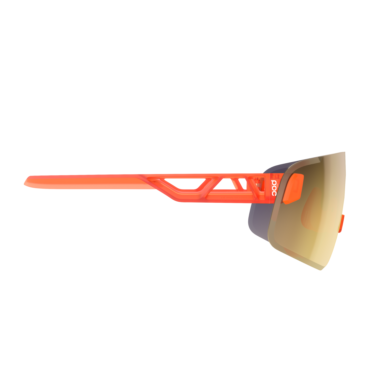 POC ELICIT TORIC Genomskinliga Fluorescerande Orange Clarity Road Delvis Soliga Guldglasögon
