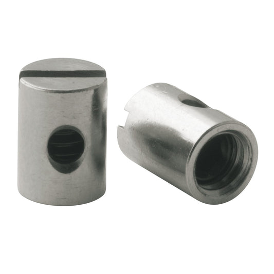 Sats med 5 ELVEDES kabelklämmor diam 5x7mm Mässing