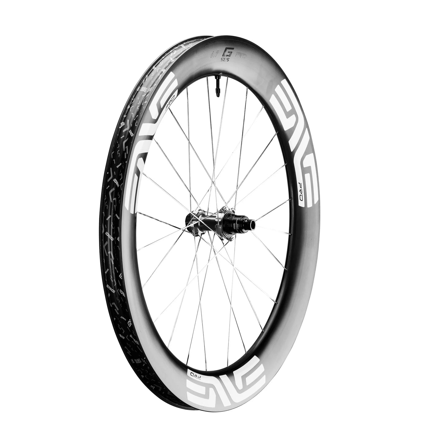 ENVE G SES 6.7 PRO Tubeless Ready bakhjul (Center Lock) Vit