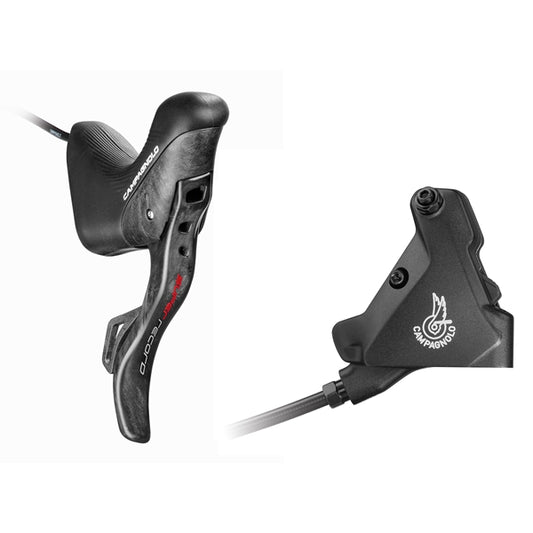 Rak spak och bakre bromsok 140 mm CAMPAGNOLO SUPER RECORD EPS Flat Mount utan skiva