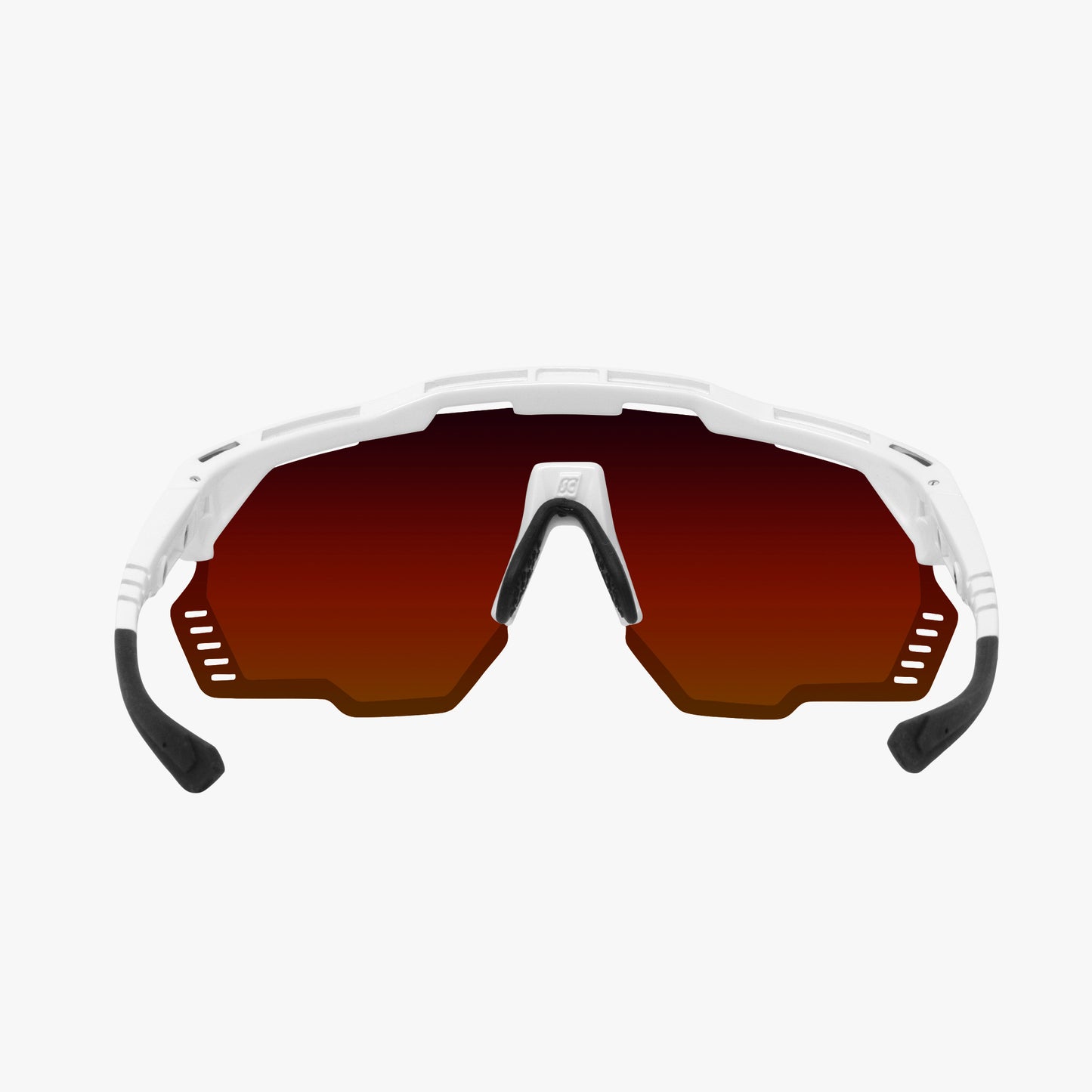 SCICON AEROSHADE KUNKEN Skyddsglasögon Vit Multimirror Röd