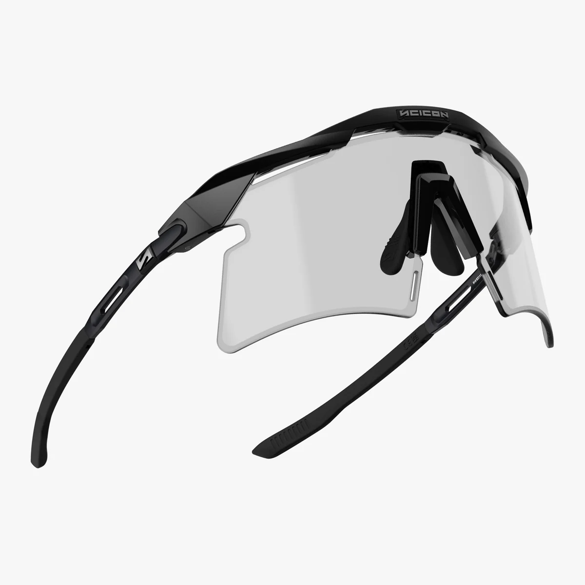 SCICON AEROSHADE 2.0 TITANIUM Glasögon Matt Black Grey Fotokromisk lins